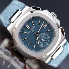 5980 60G 001 Nautilus Chronograph Watch