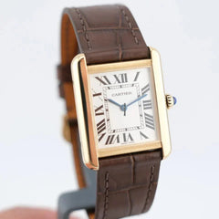 Tank Solo Gold Watch