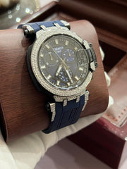 T-Race Moissanite Diamond Chronograph Black Men's Watch