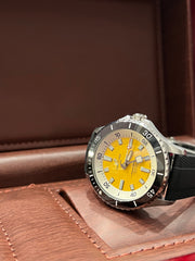 WATCH SUPEROCEAN 42 SS YELLOW DIAL AUTOMATIC WINDING MEN'S WATCH