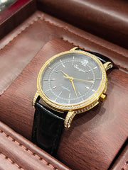 MATHEY- Men Swiss Made Analog Strap Style Watch