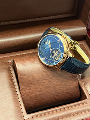 ROSE LEATHER AUTOMATIC MEN'S WATCH