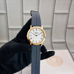 Exotic Gold color with Red Silicone for Womens