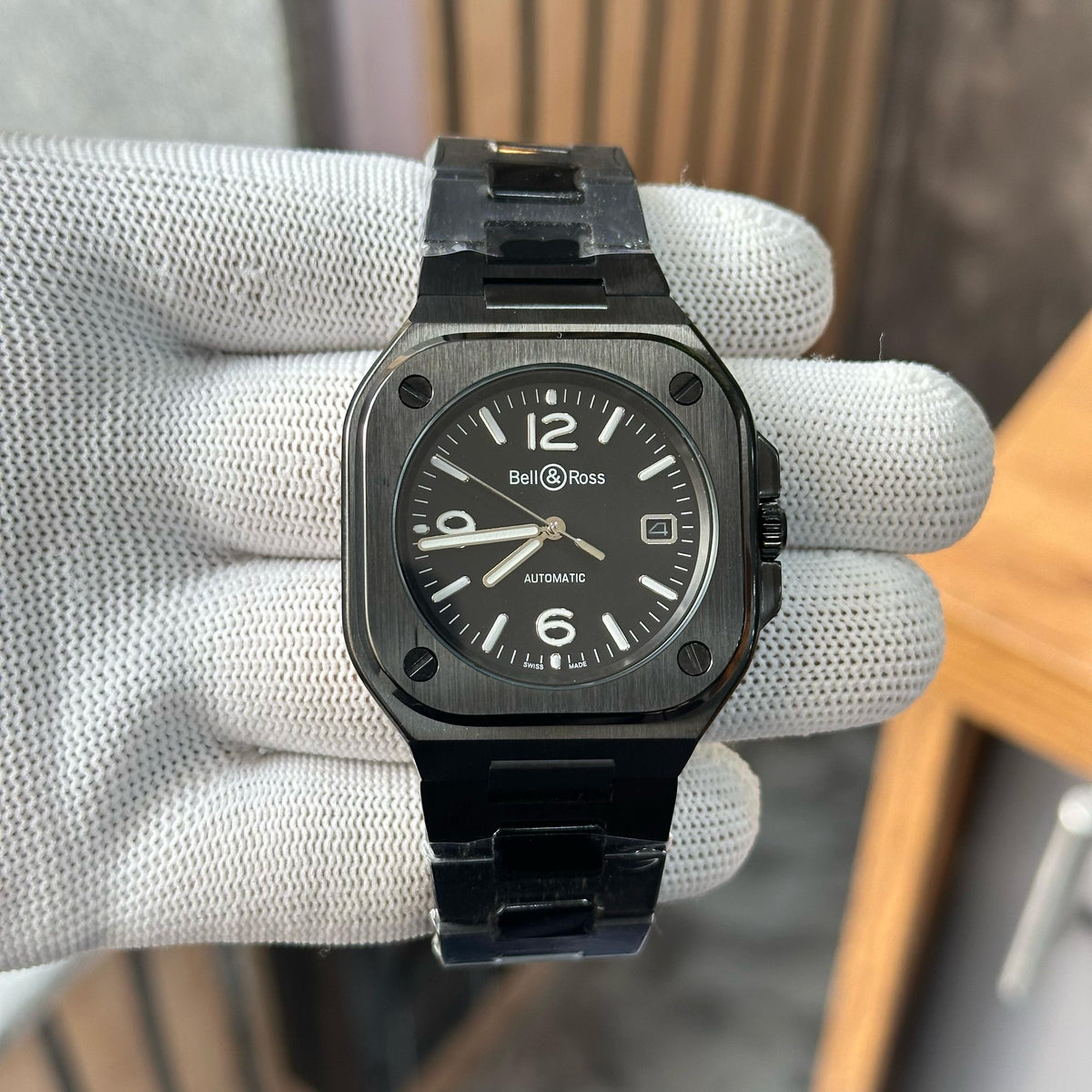 05 Urban Automatic Square Wrist Watch for Men